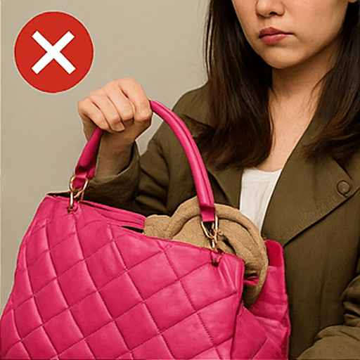 看護師面接NG鞄：派手・大きすぎる・整理されていない