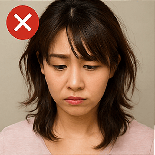 看護師面接NG髪型：清潔感が損なわれるスタイル