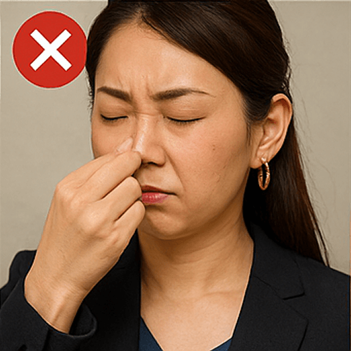 看護師面接NG香り：強い香り・生活臭が残っている状態