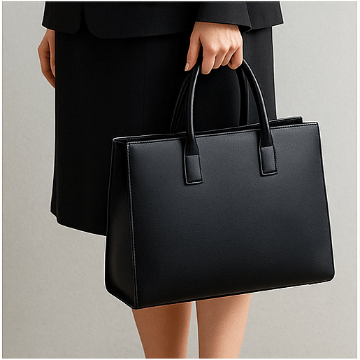 看護師 面接 鞄　黒