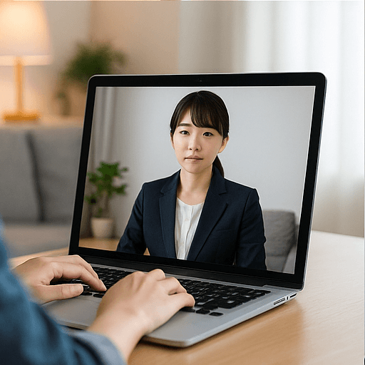 看護師 オンライン面接 カメラ映りを良くする部屋づくり・環境調整
